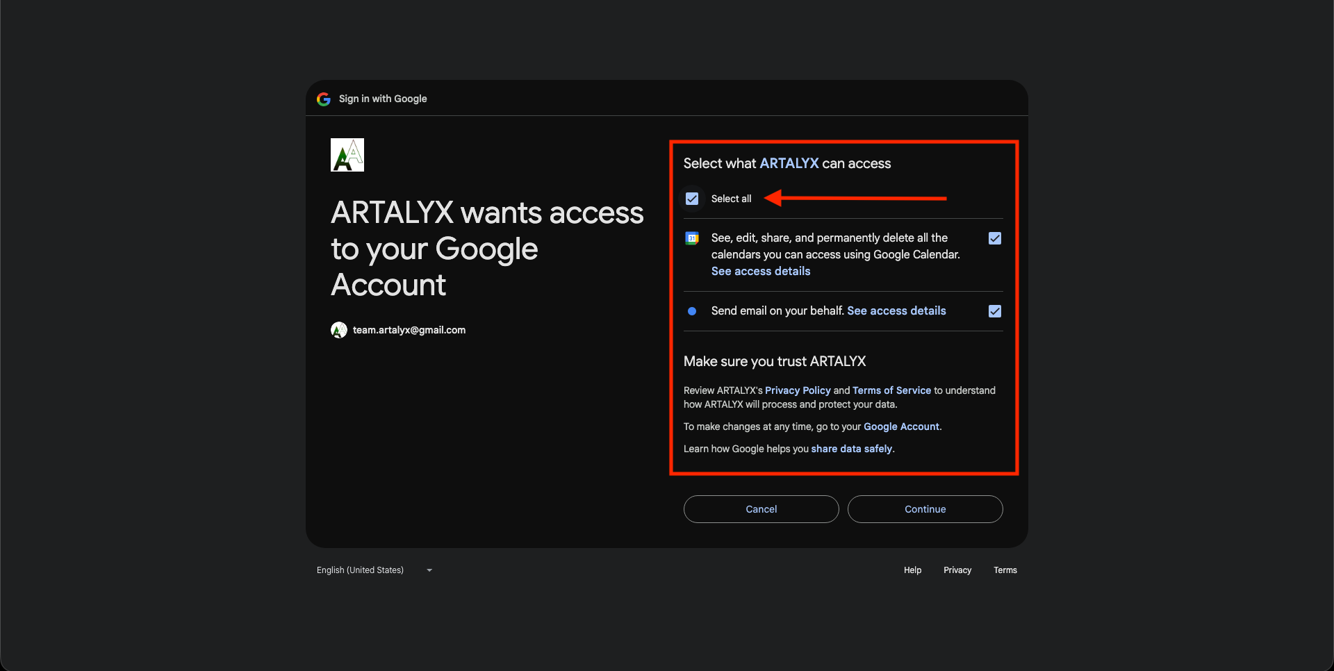 Google OAuth Setup